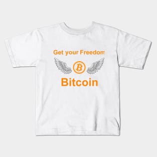 Bitcoin Freedom Kids T-Shirt